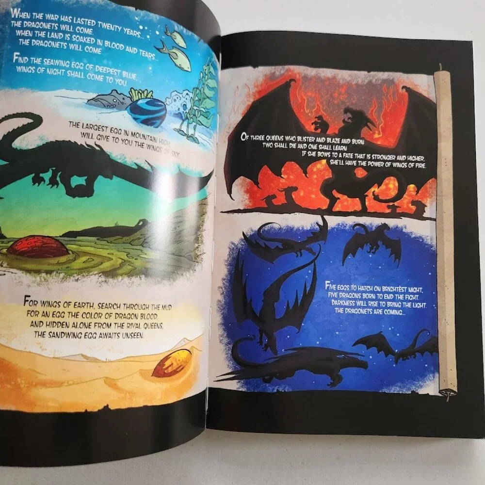 New Wings of Fire The Hidden Kingdom Graphic Novel #3 Comic Book Graphix 9781338